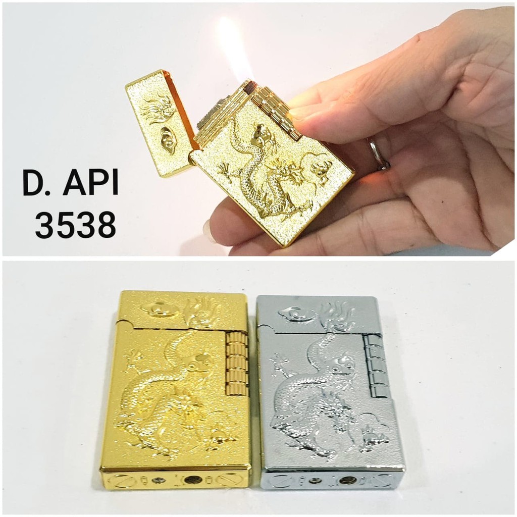 Best Item! KOREK API GAS DUPONT NAGA 3538 DUPONT DRAGON MANCIS LAS LIGHTER