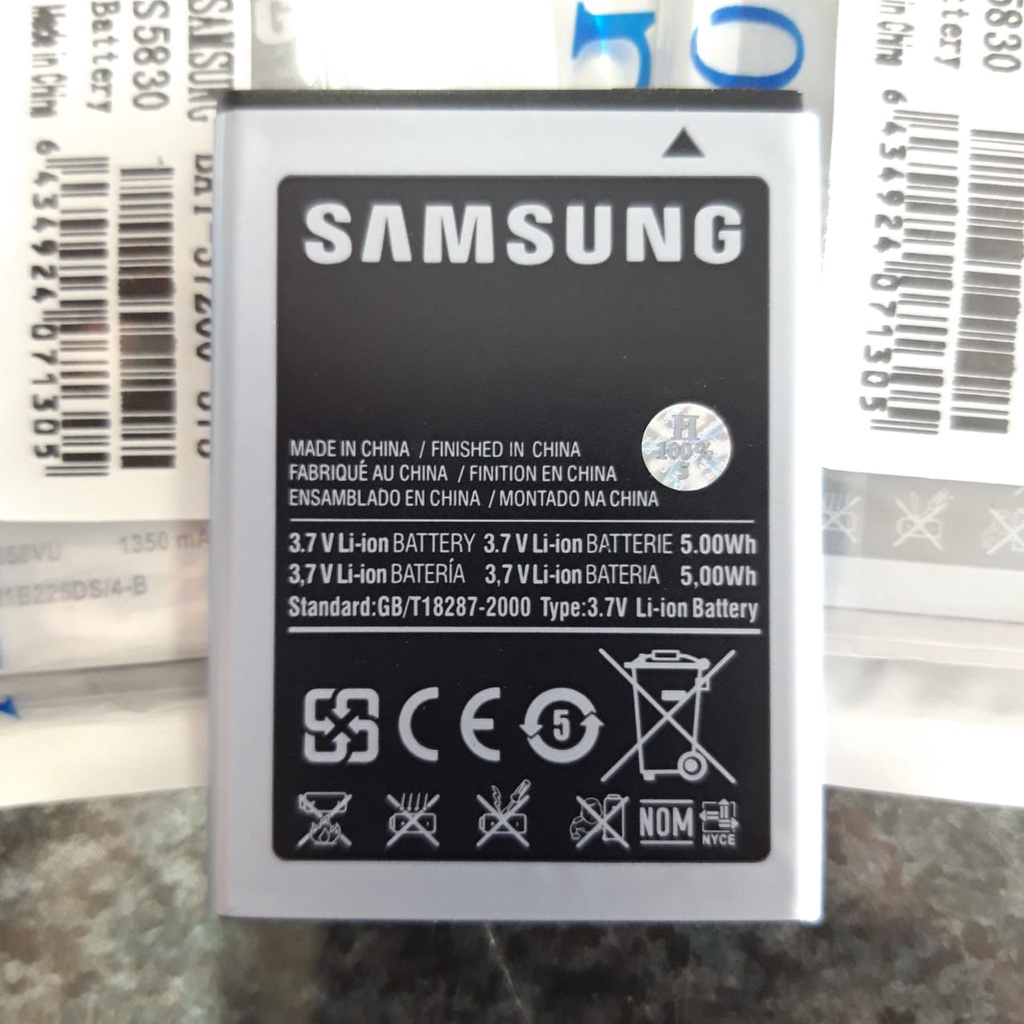 Baterai Samsung Galaxy Ace S5830 Young S6310 S6810 EB494358VU