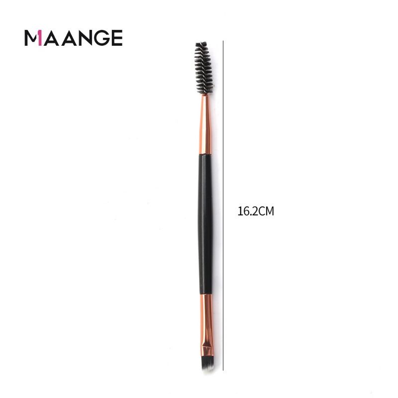 Brush 2 in 1 eyebrow &amp; maskara Maange