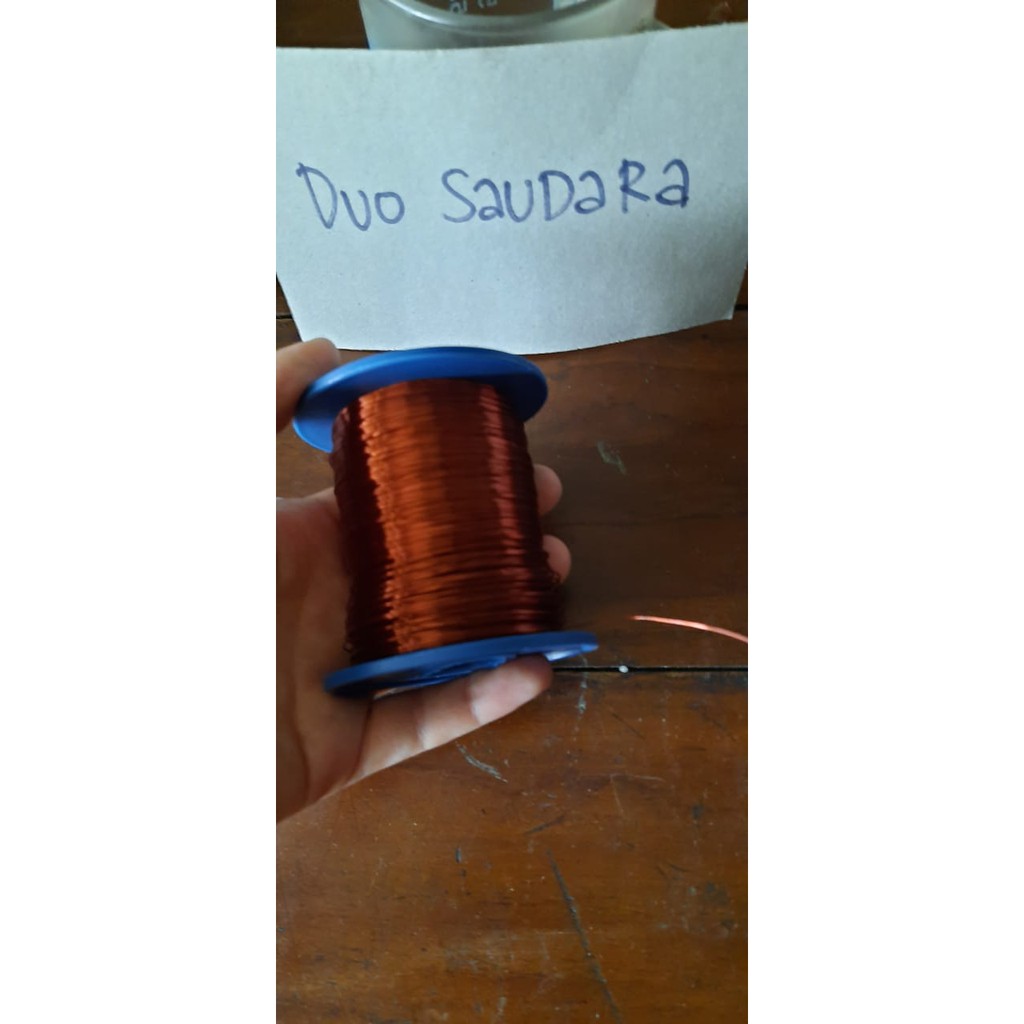 Kawat Tembaga Email 0,5mm (Per meter)