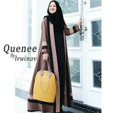 Gamis Queene Dress gamis remaja model baru fhasion muslim kekinian