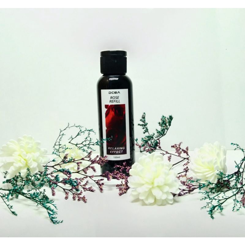 Reed Diffuser Aromatherapy Bunga Difuser Aroma Pengharum Ruangan Pewangi Oil Reed Difuser REED DIFFUSER LOVER'S GRASS REED DIFFUSER REFILL REED DIFFUSER HAMPERS PENGHARUM RUANG AROMATERAPI-REFILL100ml ROSE