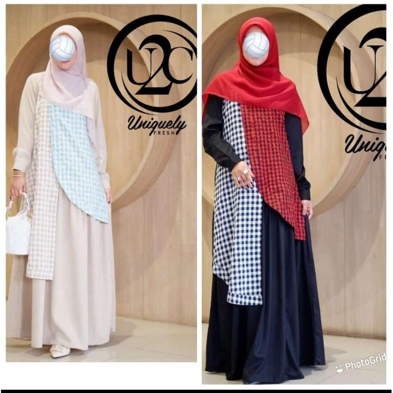 Premium Ghania Dress by U2C//Ghania Dress U2C//Dress Premium Ghania U2C//Ghania U2C//Original 100%