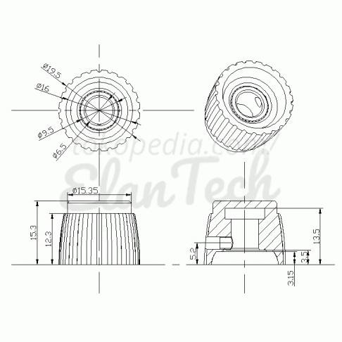 Knob Potensio Marshall Clone Gold Knop Ampli - Efek Gitar elant33 Segera Beli