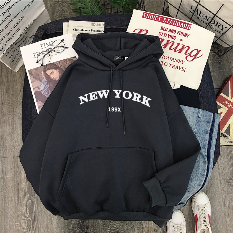 MYSTIQUE.ID-HOODIE NEW YORK 199X LUCU DAN AESTHETIC