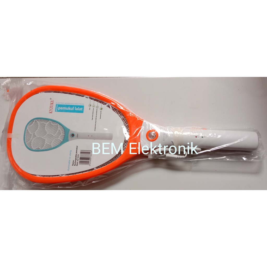 Raket Nyamuk Kyzuku KZ-828+kabel