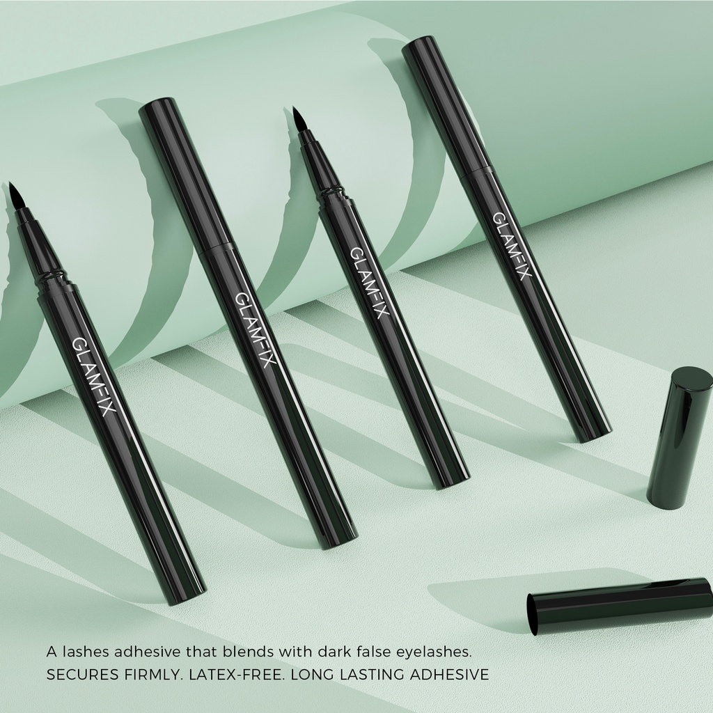 ★ BB ★  GLAMFIX Adhesive Lash Liner | Lem Bulu Mata 2in1 bisa untuk Eyeliner | GLAM FIX Alat Kecantikan Makeup YOU | BPOM