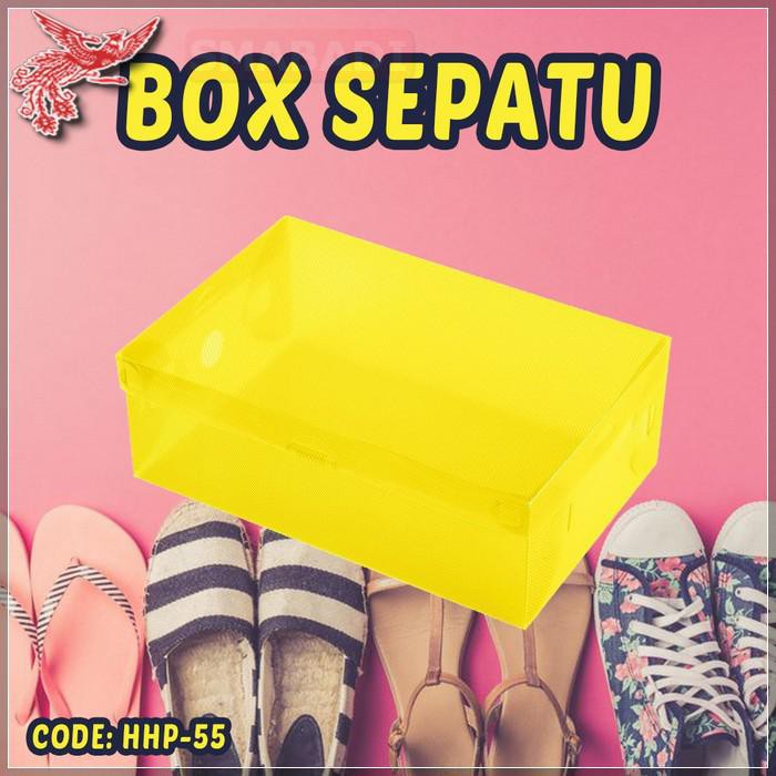 COD - Box Tempat Sepatu Plastik Mika HHP-55 - FCO