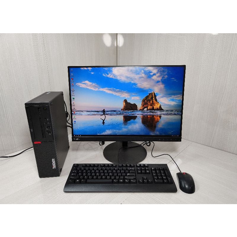 Pc Paketan Lenovo ThinkCentre M710s Lcd T24d-10 Wide 24in Second Berkualitas
