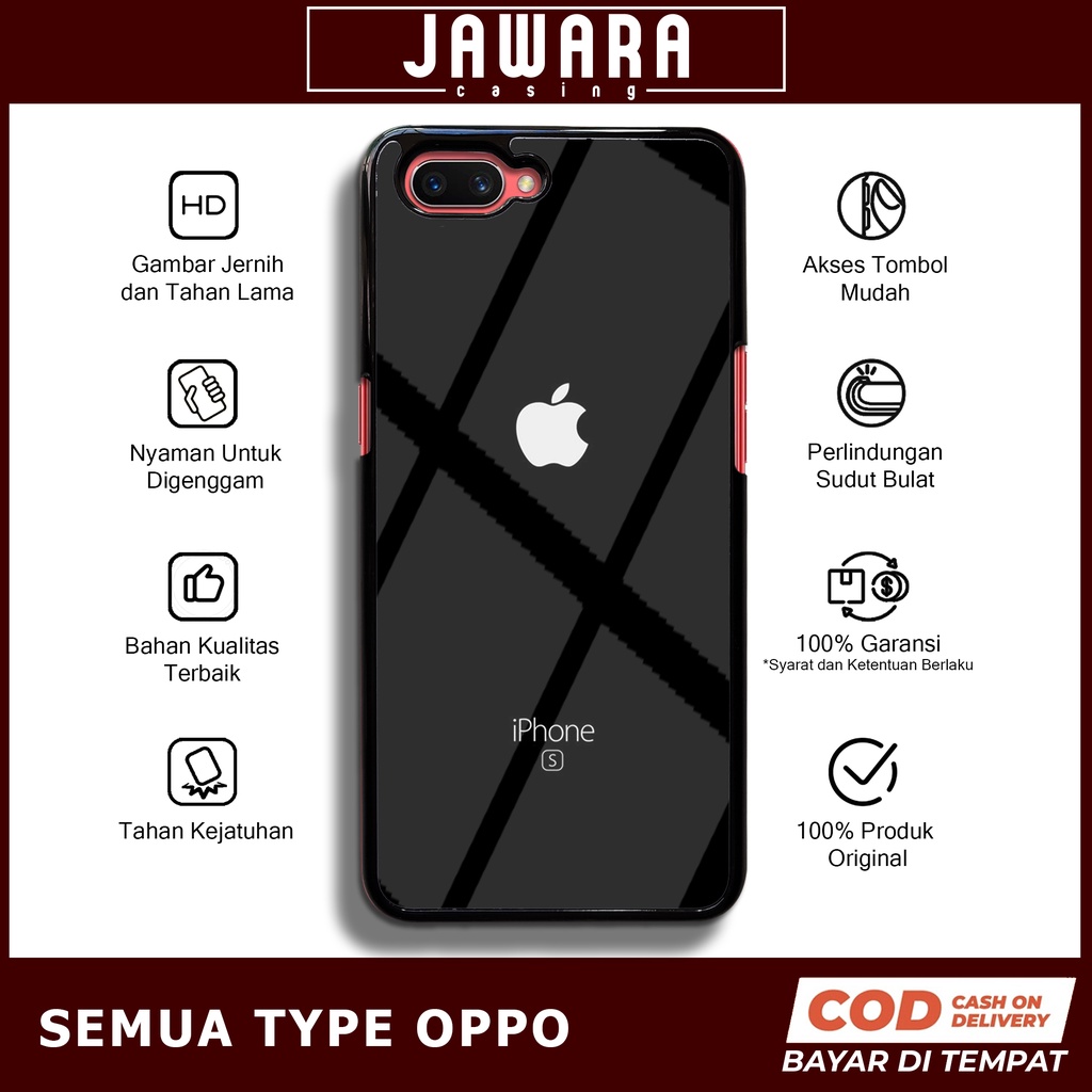 Case Oppo A3S Case Hp Oppo A3S Premium Glossy Jawara Casing [AP01] Casing Hp Aesthetic Kesing Hp Kar