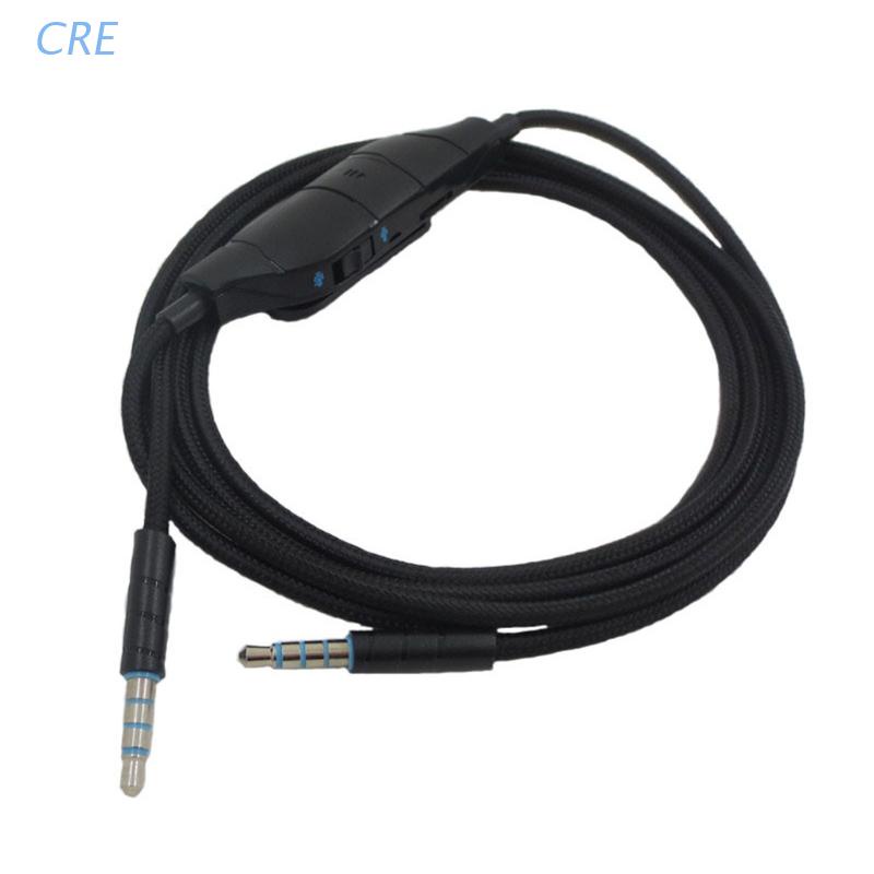 Cre 2021 Kabel Audio Headphone Pengganti Untuk Logitech G633 G635 G933 G935