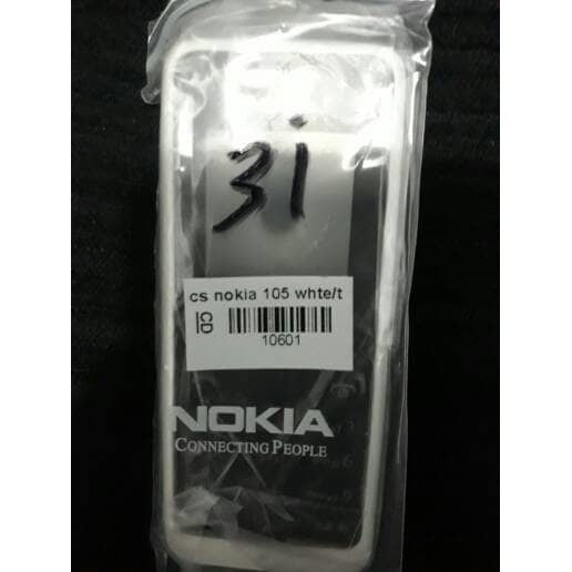 Dijual casing nokia 105 single sim putih Berkualitas