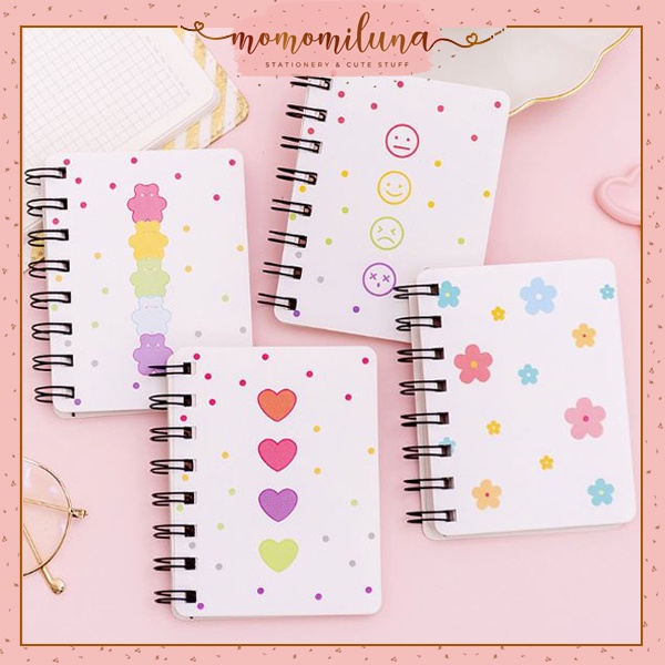 

Buku mini memo motif lucu cute notepad notebook kecil pocket book kertas polos MK979