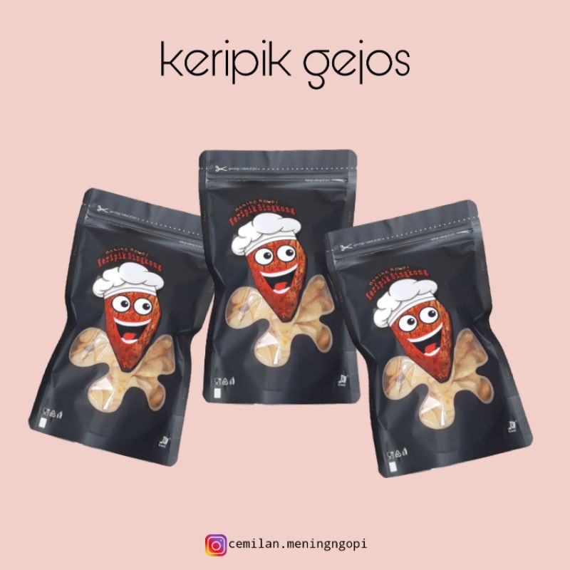 

Keripik singkong Gejos 80gr #jajananbandung