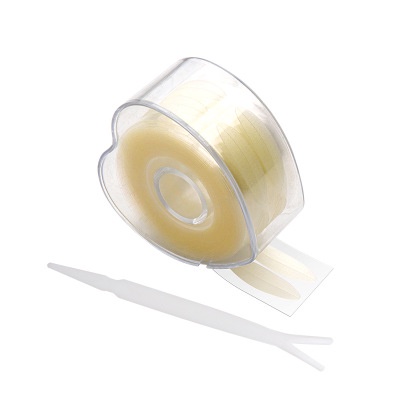 600 Stiker Kelopak Mata Ganda Bentuk Bulat Hati Bahan Mesh Breathable