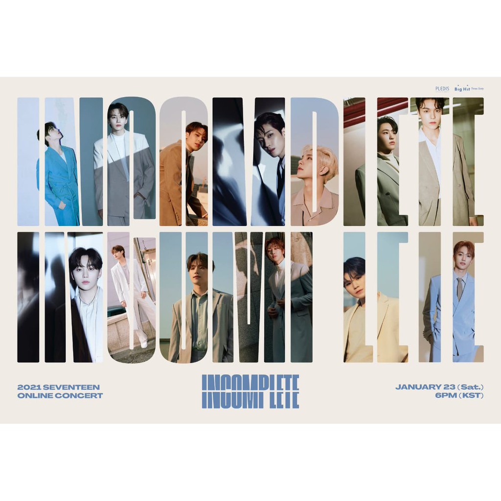 MERCH INCOMPLETE SEVENTEEN