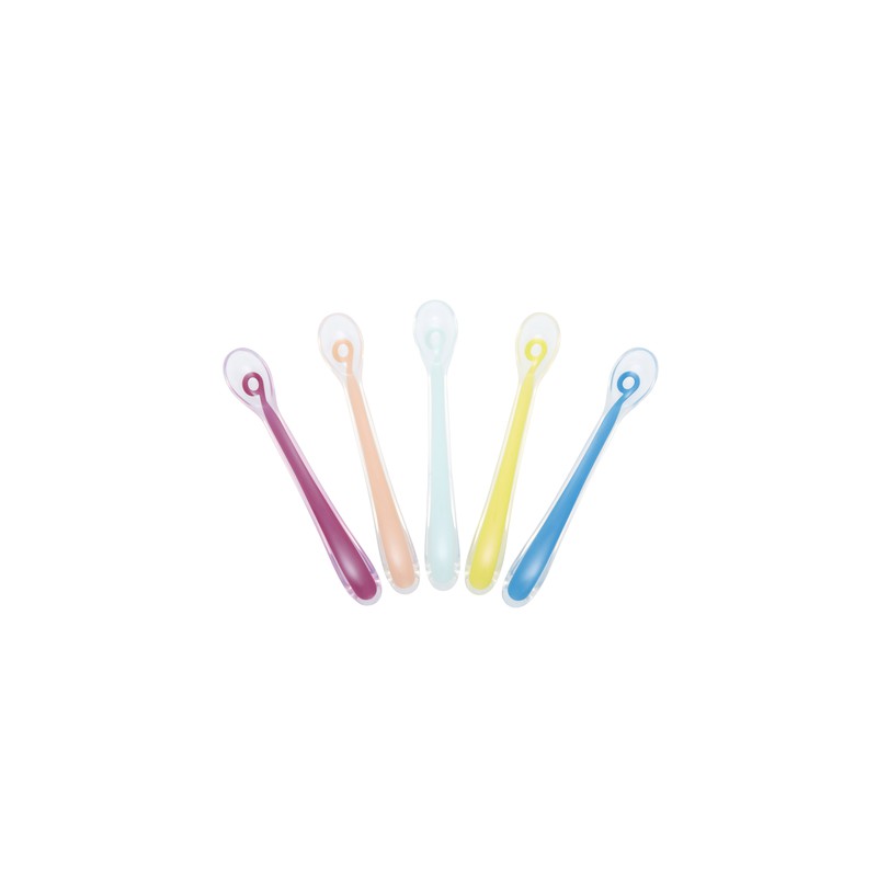 Babymoov - Silicone Spoons (isi 5pcs)