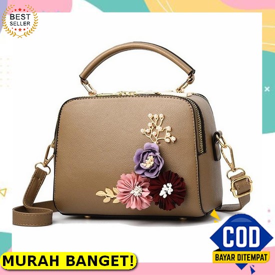 Tas  Cluny Pelakor Monogram 9024 Uio 89 Batam Impor Original Fashion Branded Reseller Sale Tas Impor