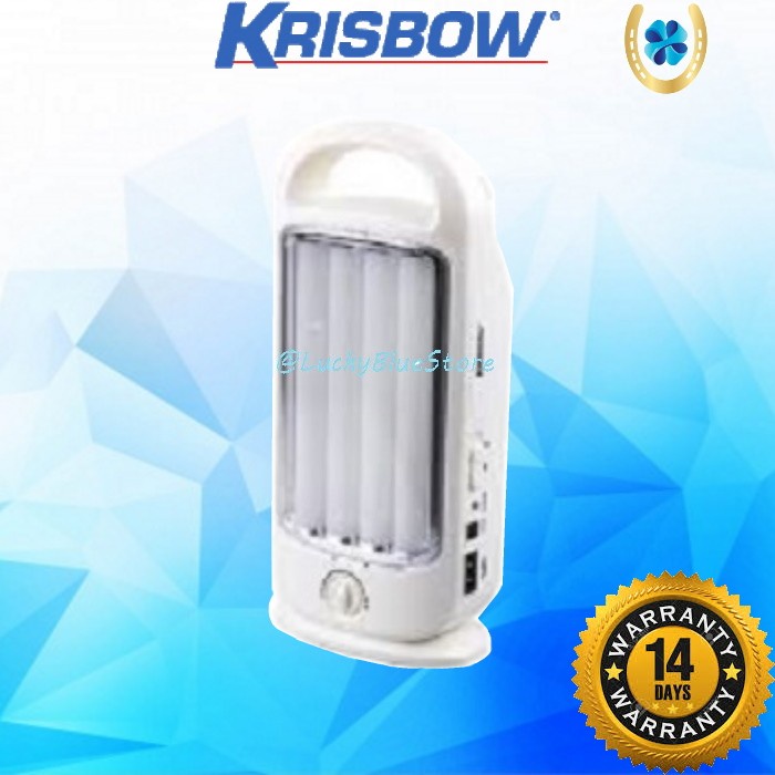 EMERGENCY LAMP 160 LED Teknologi Dimmer/ Lampu Darurat TERANG. KRISBOW