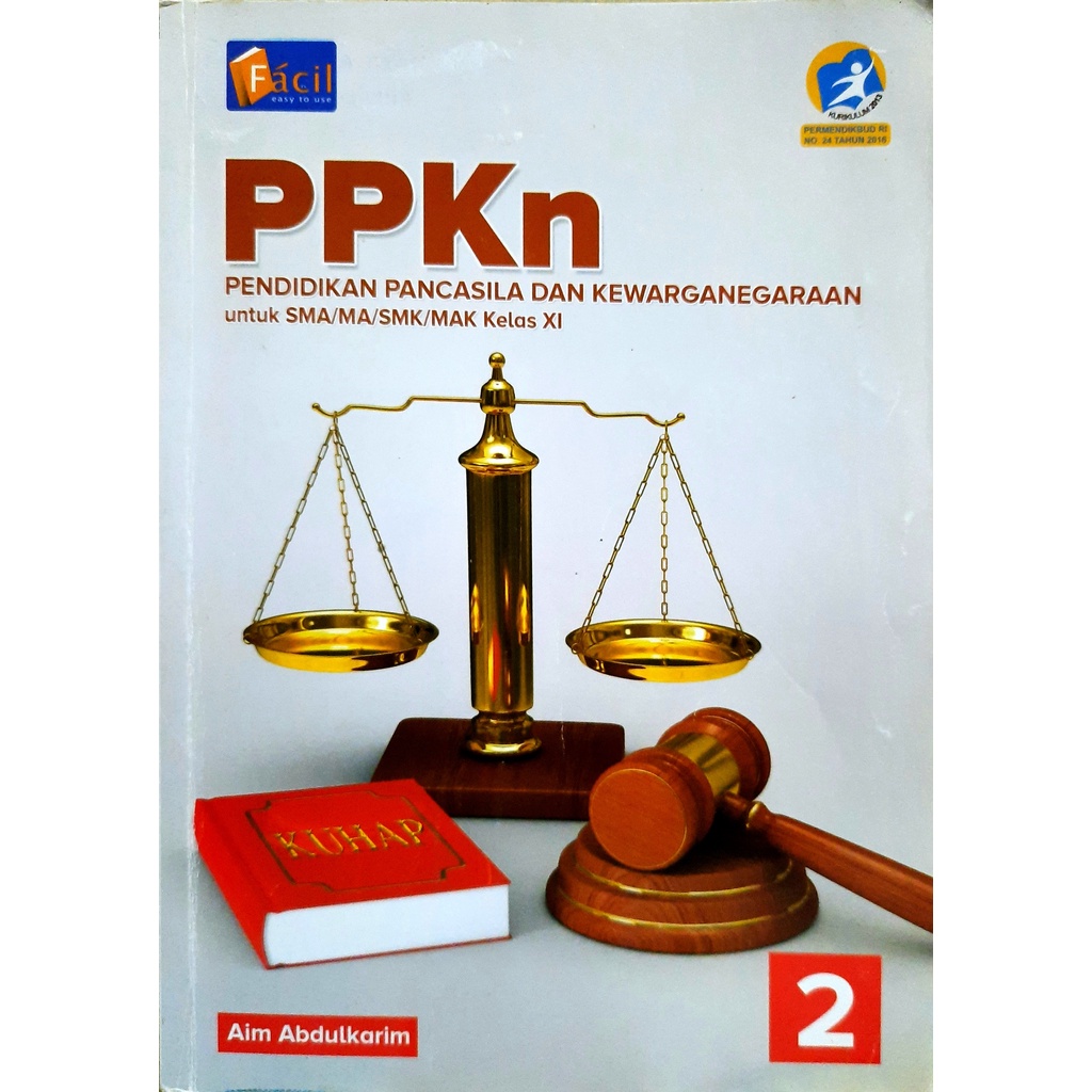 Buku PPKn Kelas 11 SMA Kurikulum 2013 Revisi Grafindo