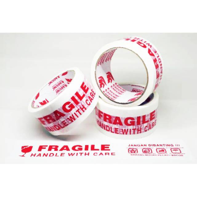 

Lakban Fragile & Bubble wrap -