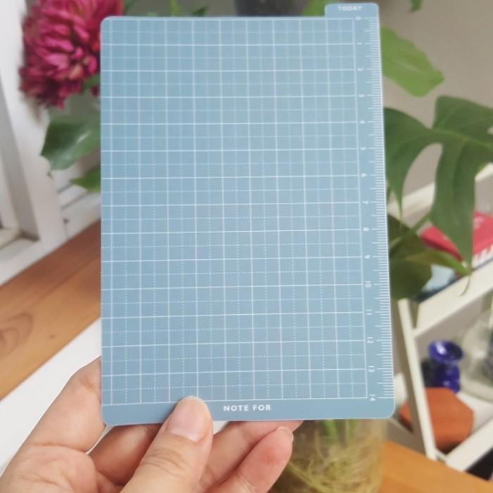 

Underlay utk Traveler Notebook, Planner dgn grid penggaris, A6