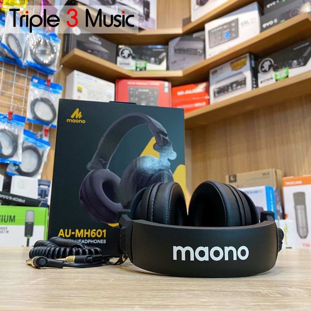 MAONO AU - MH601 MH 601 MONITOR HEADPHONE DJ HEADPHONE