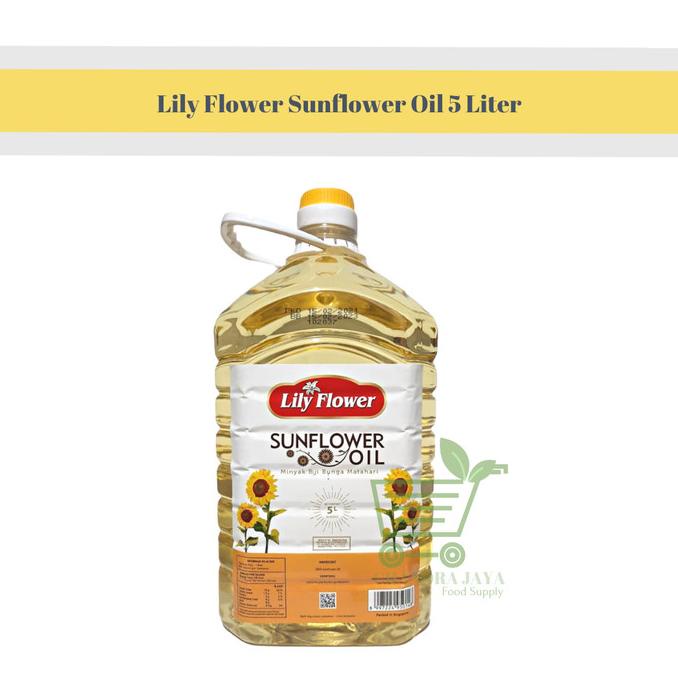 

BAYAR COD Lily Flower Sunflower Oil 5 Liter. DISKON