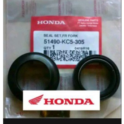 51490-KC5-305 seal shock depan honda supra gtr 150 tiger cb 150 gl max asli honda