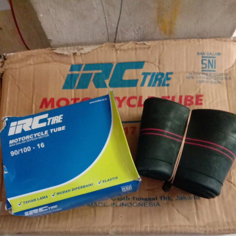 Ban Dalam IRC 90/100-16 Tube BD IRC Tire For All Motor Trail Tril Trill Belakang Ring 16 Original Da