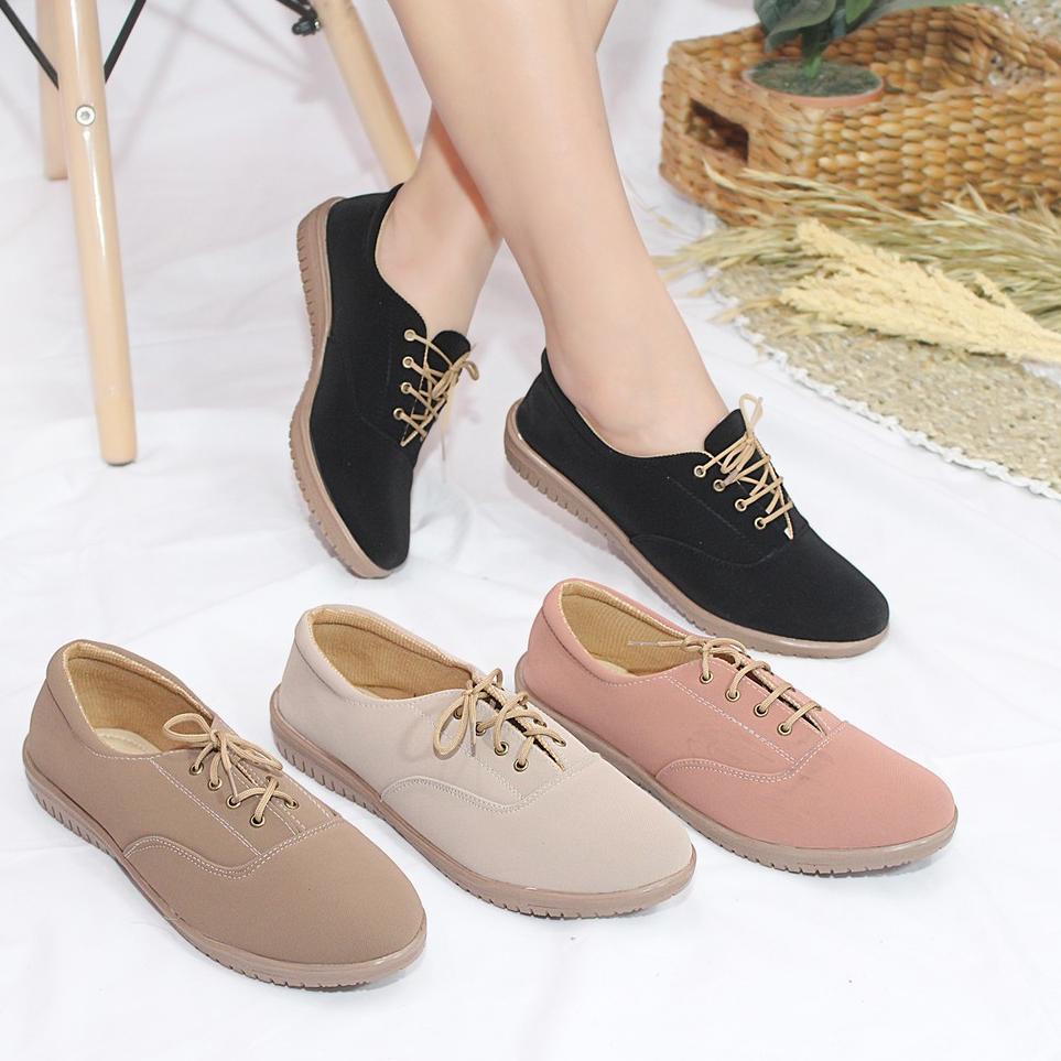 Barang Pilihan.. Mym2m Rimania Sepatu Wanita Sneakers Sepatu Tali