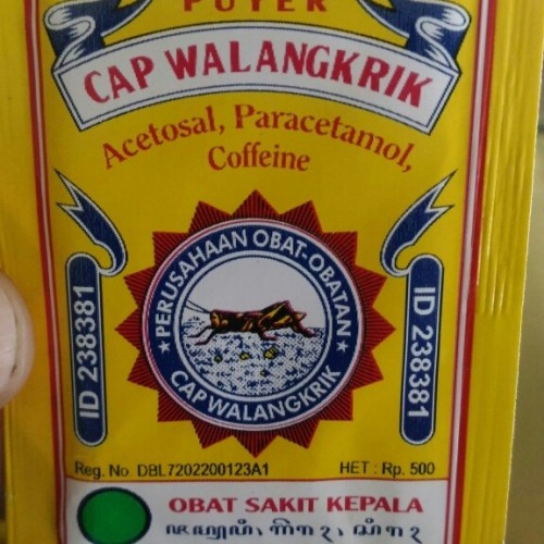 [murah] puyer cap walangkrik isi 12