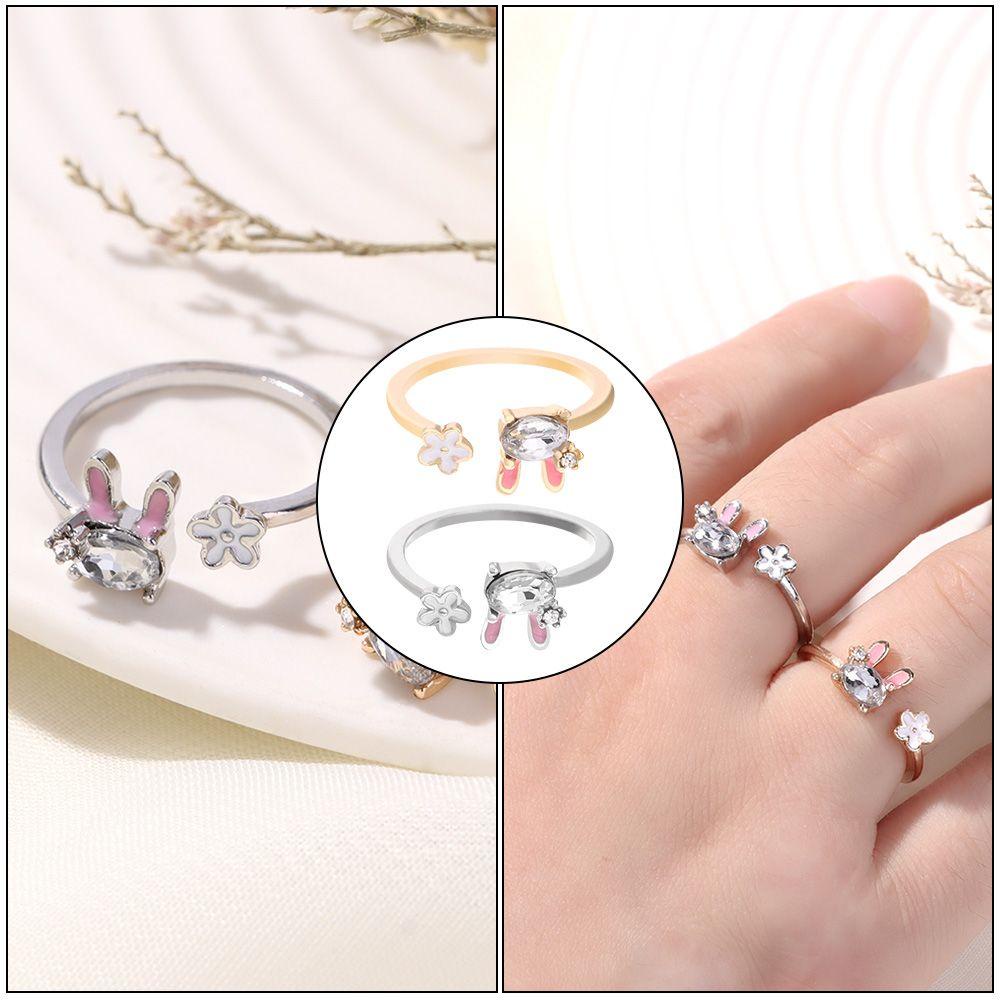 Lily Ring Wanita Opening Jewelry Cincin Hewan