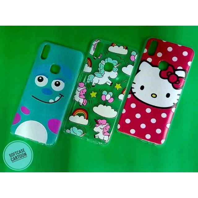 Softcase Cartoon Disney  A10 A70 J3 Pro J5 Pro J7 Pro J7 Duo M10 A5S A7 F7 Youth F9 F11 Pro