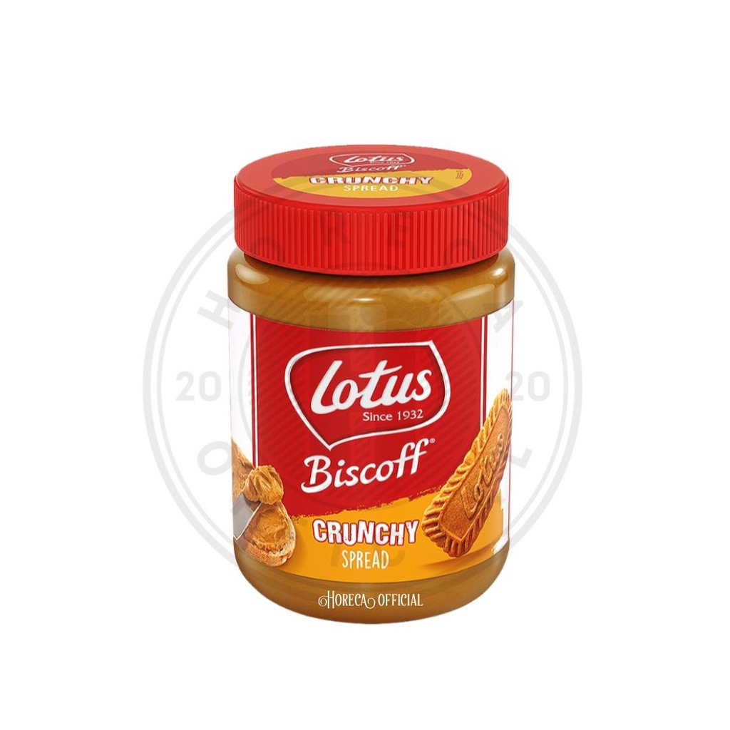 

LOTUS BISCOFF CRUNCHY SPREAD 380G / SELAI LOTUS BISCOFF 380 GRAM