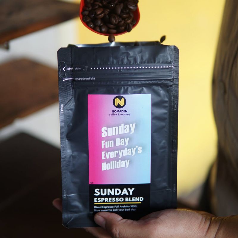 

Sunday Espresso Blend 1kg (Full Arabika)