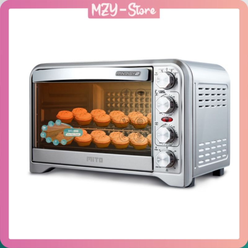 MITO Fantasy 2 Oven Listrik Mito MO888 Mito MO 888 Fantasy 2 Kapasitas 33 Liter - ORIGINAL GARANSI RESMI [FREE PENCAPIT]