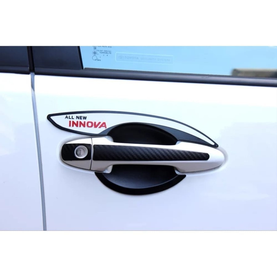 Outer Handle + Lis Handle Karbon Toyota All New Innova 2016