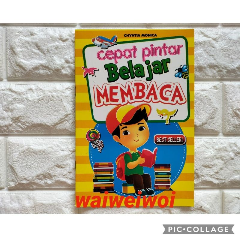 Buku membaca Cepat Pintar Belajar Membaca Untuk TK