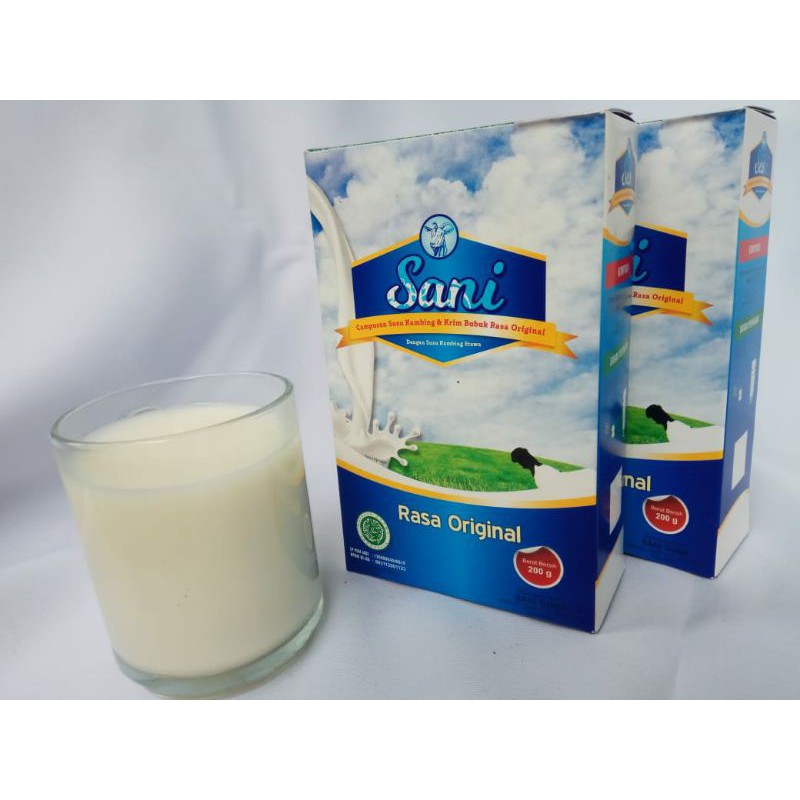 BPOM, Halal LP POM MUI susu kambing 200g