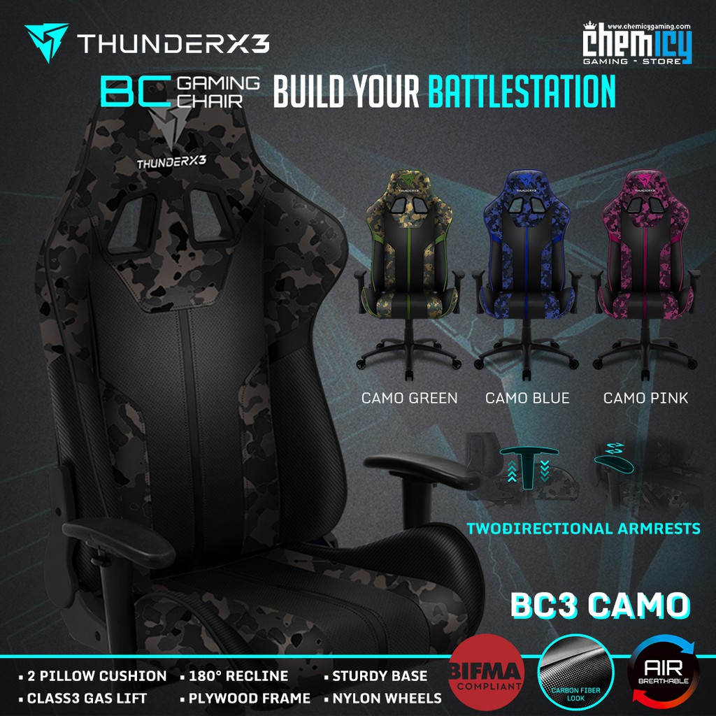 ThunderX3 BC3 CAMO Gaming Chair