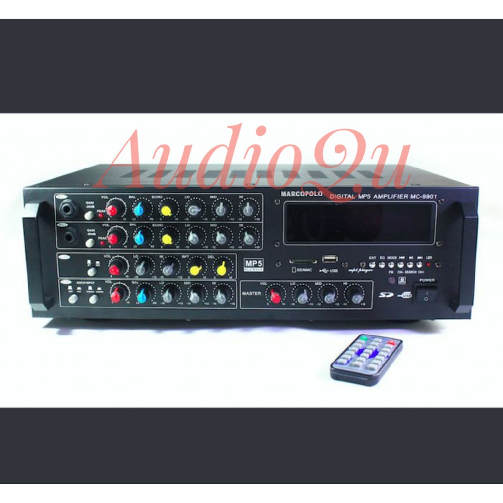 Power Mixer Amplifier Marcopolo MC 9901/ MC9901/ MC-9901 Bluetooth