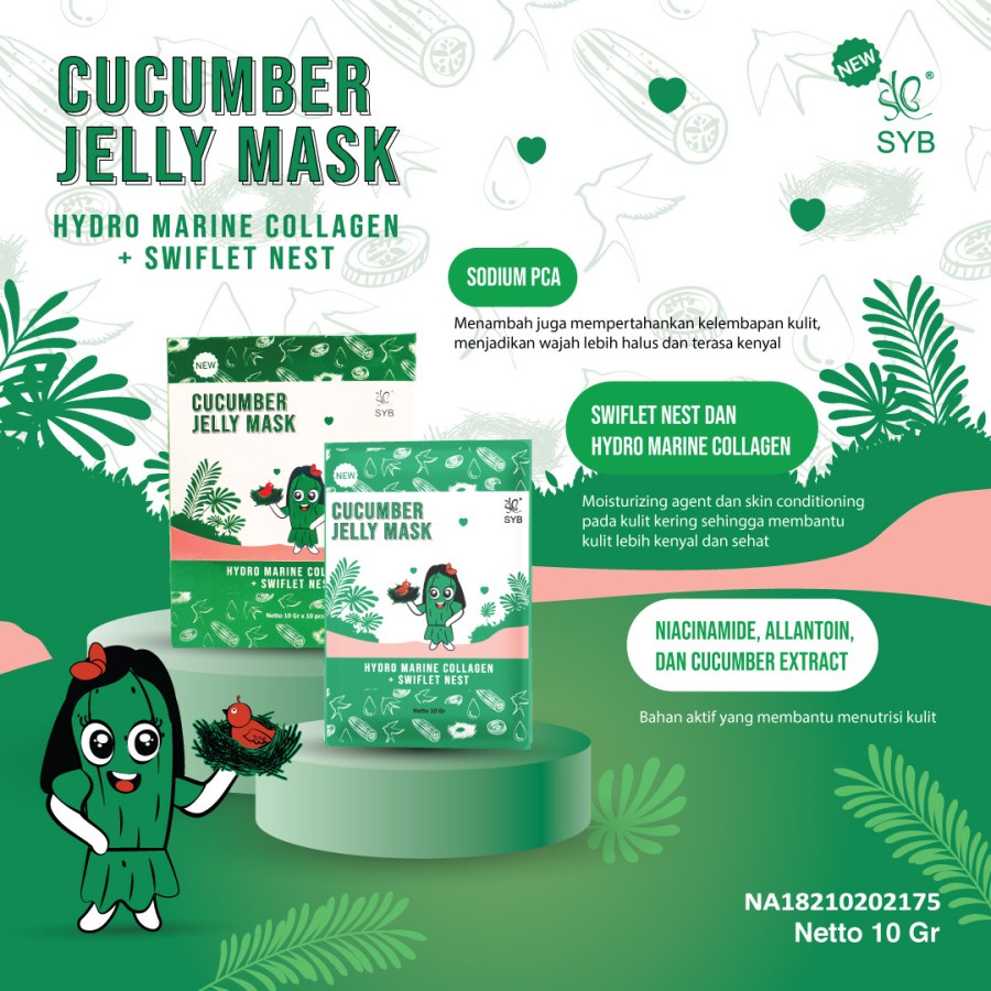 NEW SYB Jelly Mask bpom