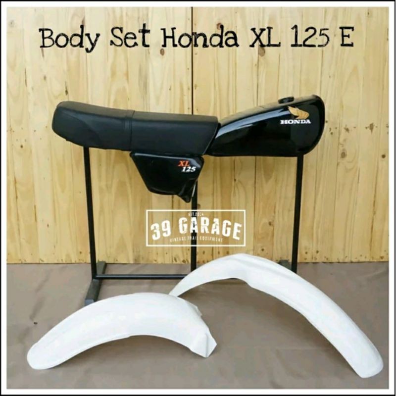 body set trail klasik / trail jadul replika / trail tua / model honda XL 125 E
