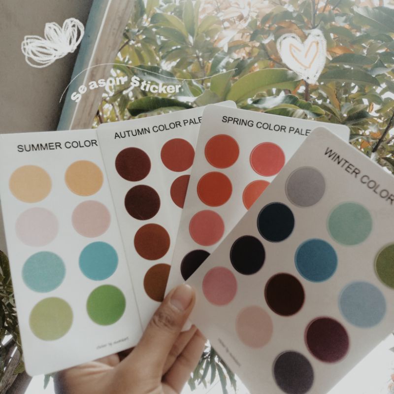 

[GET 2] Season Sticker Series Round Stiker Aesthetic