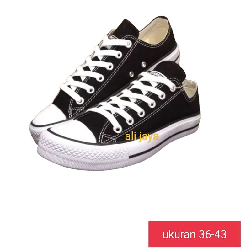 sepatu alltar terlaris serba guna. warna hitam putih