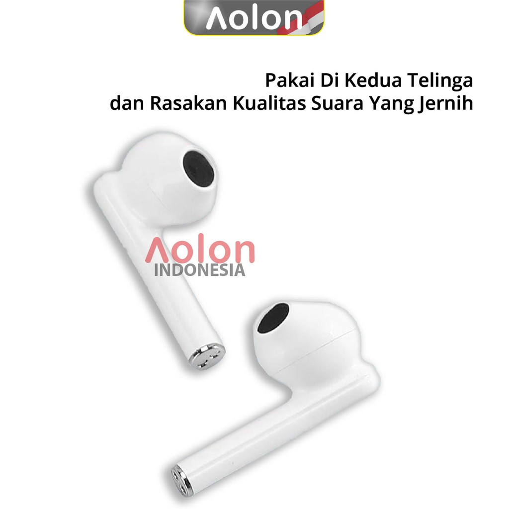 Aolon Earphone TWS V12+ Bluetooth Wireless 5.0-6