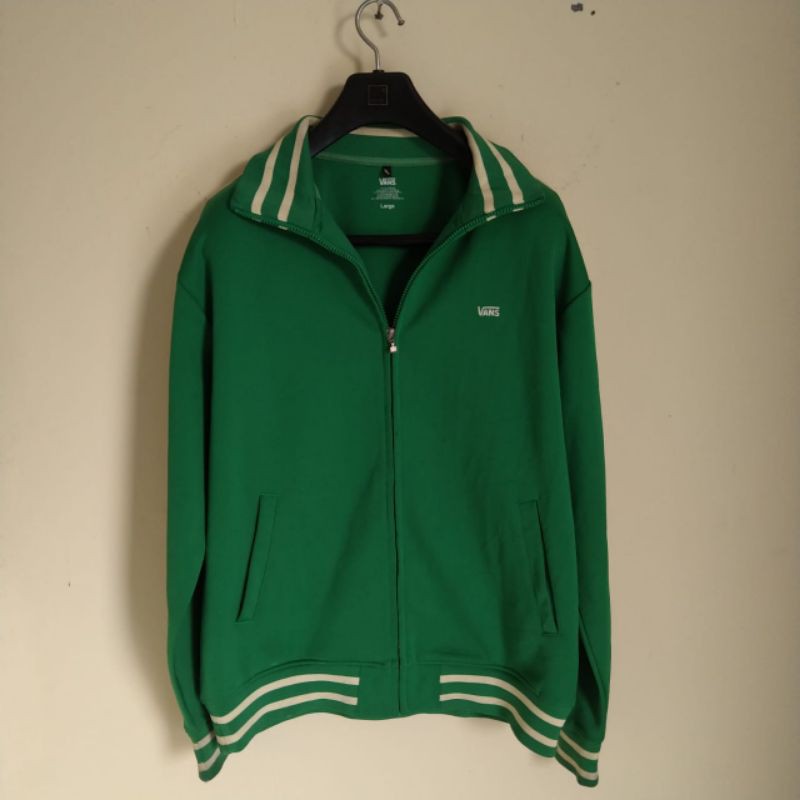 Jaket Olahraga Vans Original Second Green