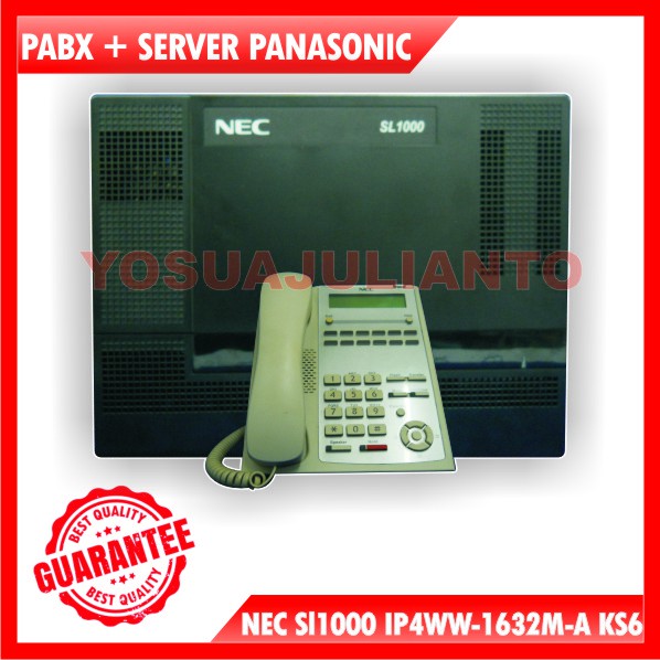 PABX NEC SL1000 Kapasitas 4 PTT - 8 EXT