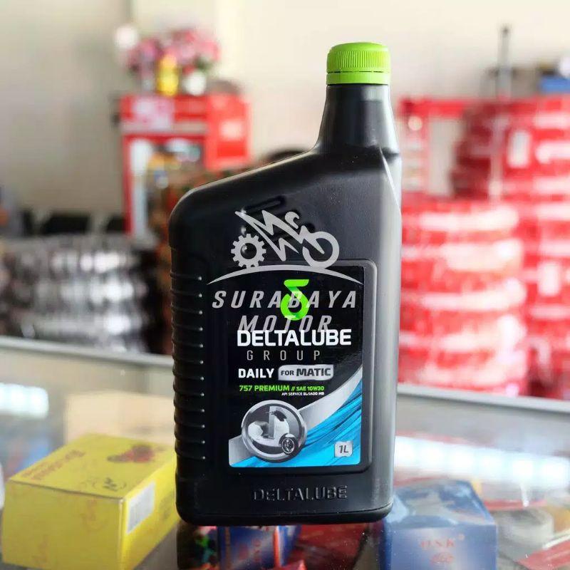 Oli Deltalube Daily Matic 1L 757 Premium Sport 100% ASLI